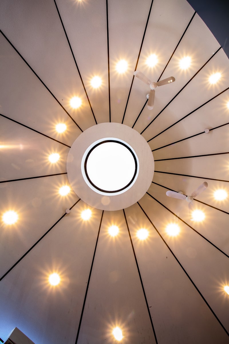 Ceiling and skylight | CCNB Head Office | Bathurst, NB