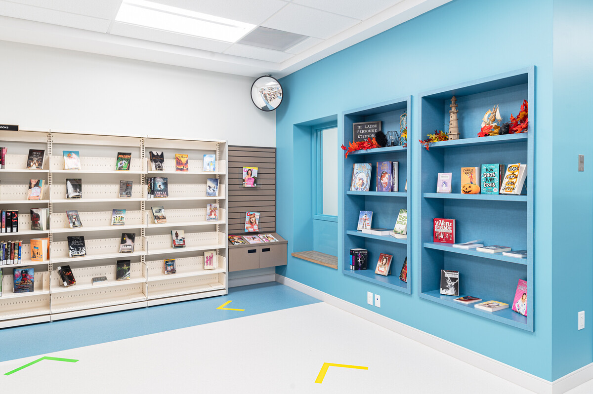 Bibliothèque publique de PetitRocher Projets CLADinc.