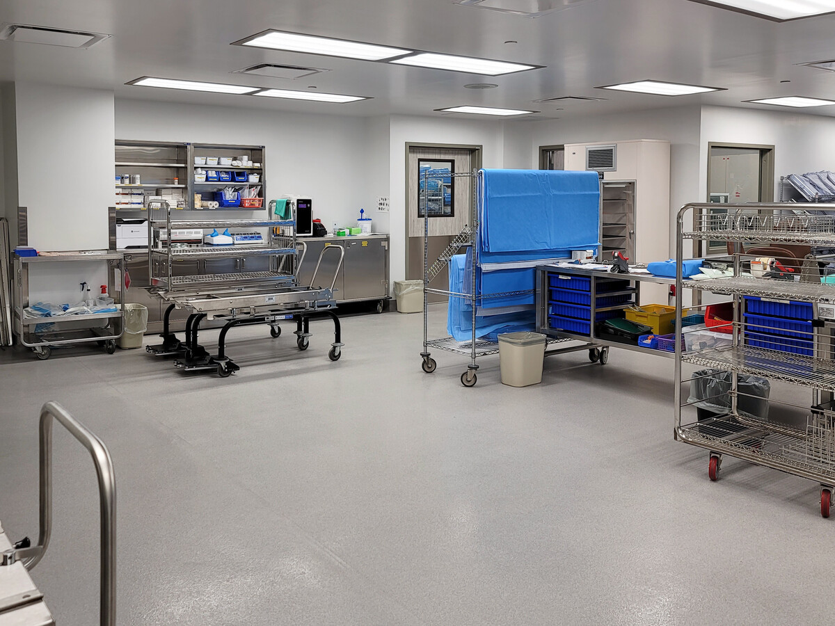 Campbellton Hospital's Sterilization Department Projects CLADinc.